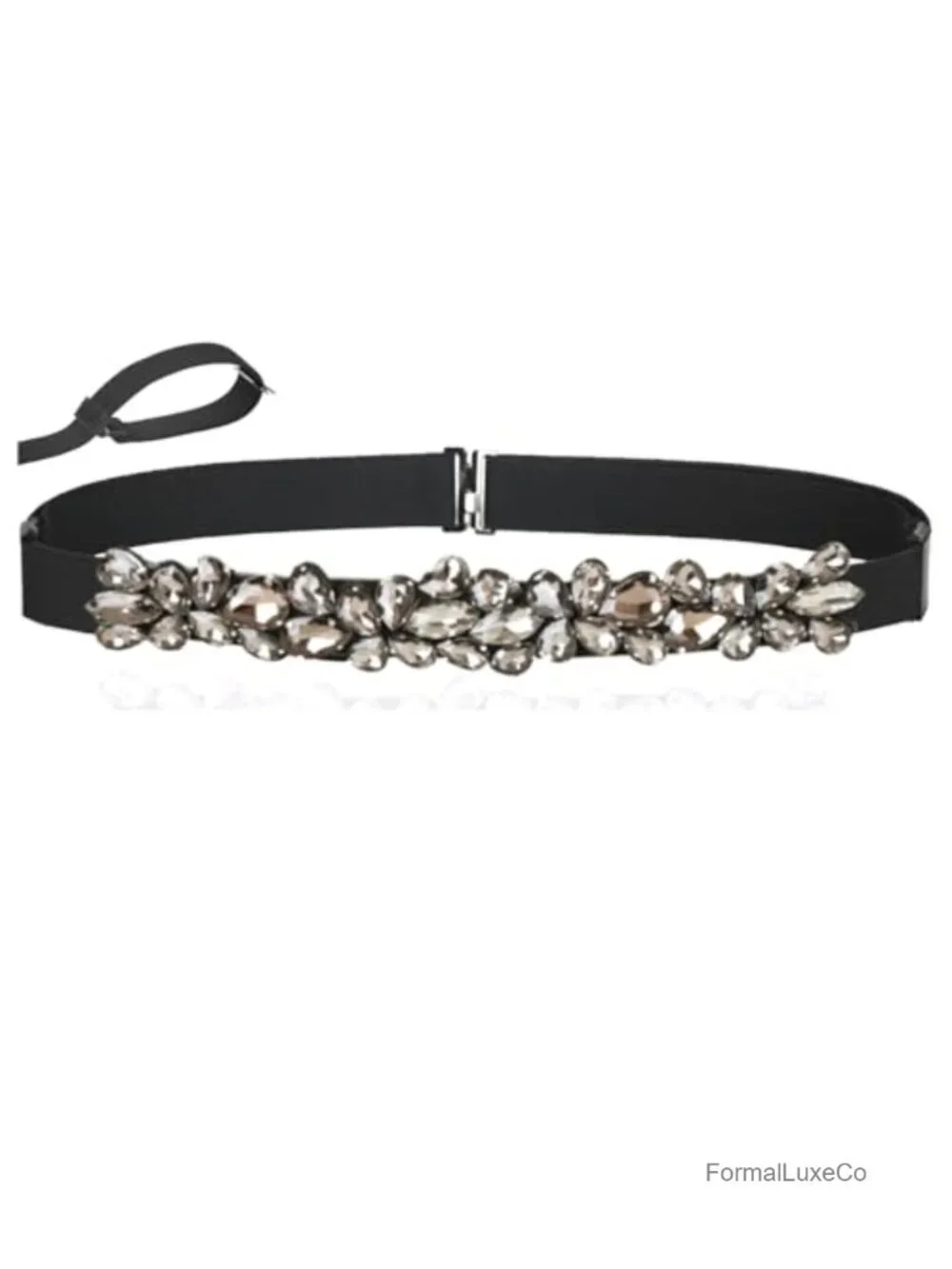 Rhinestone Elastic Waist Belt for Women Gifts